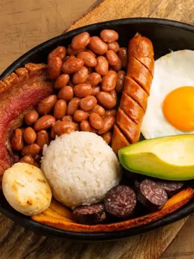 traditional bandeja paisa authentic colombian cuisine recipe