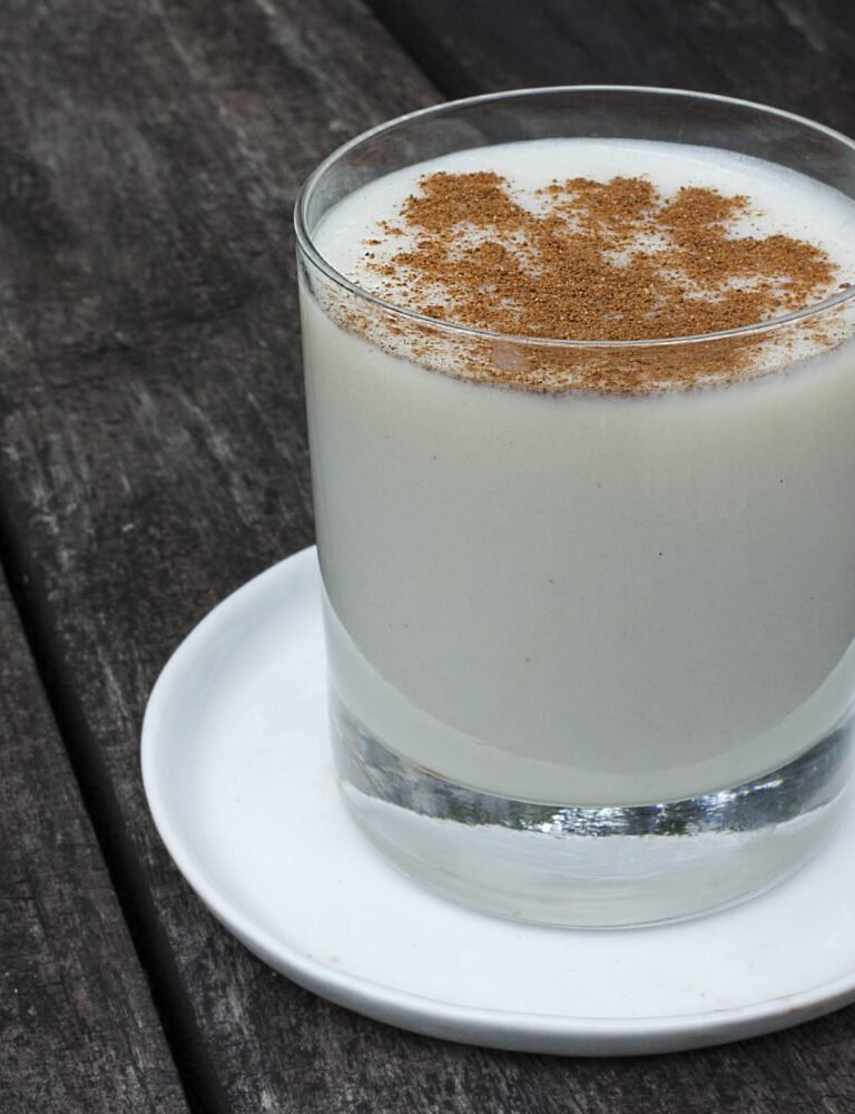 spain traditional leche merengada recipe original meringue milk recipe