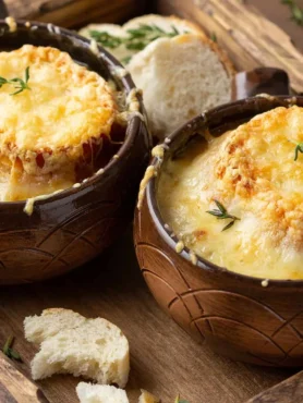 Traditional French onion soup recipe french cuisine original onion soup recipe step by step onion soup french soup recipes cooking tips