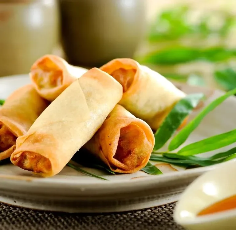 Authentic Recipe Chinese spring rolls Homemade Authentic spring roll recipe Traditional Cuisine Homemade spring rolls Crispy Texture Crispy spring rolls Fresh Vegetables Vegetable spring rolls Easy Preparation Chinese appetizers Flavorful Traditional Chinese cuisine Step-by-Step Guide Easy spring roll recipe Dipping Sauce How to make spring rolls Golden-Brown Asian finger foods Healthy Option Savory spring roll filling Popular Snack Dipping sauce for spring rolls Versatile Dish Golden-brown spring rolls Party Favorite Healthy spring roll options Crave-Worthy Popular Chinese snacks