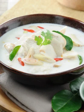 thai tom kha gai original recipe traditonal thailand soup recipes