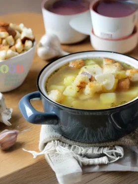 czechia traditional garlic soup cesnecka recipe authentic czech cuisine culinary