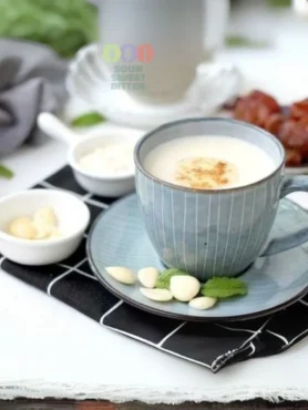 chinese traditional almond tea Xing Ren Cha recipe authentic china cuisine culinary