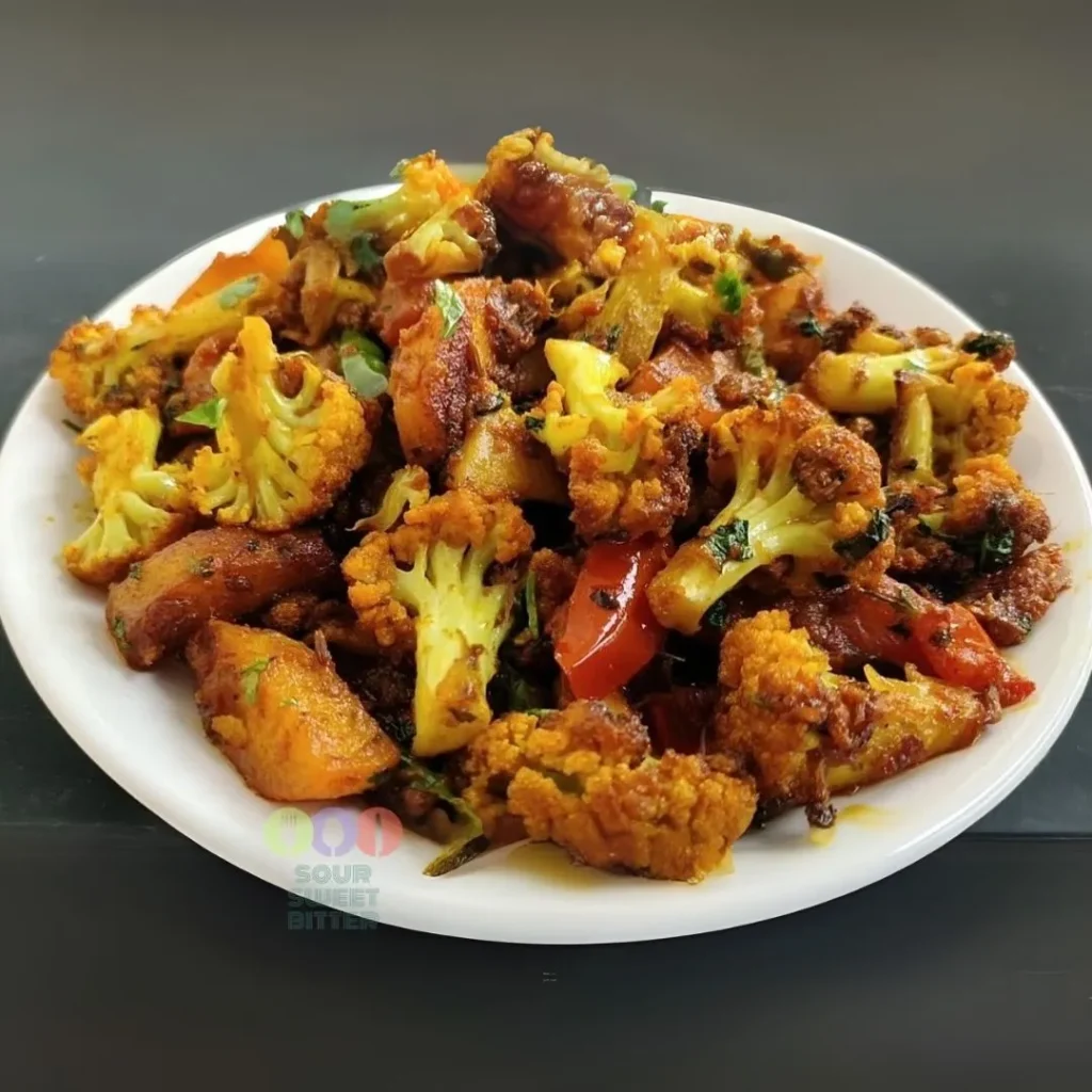 traditional indian aloo gobi recipe india cuisine culinary