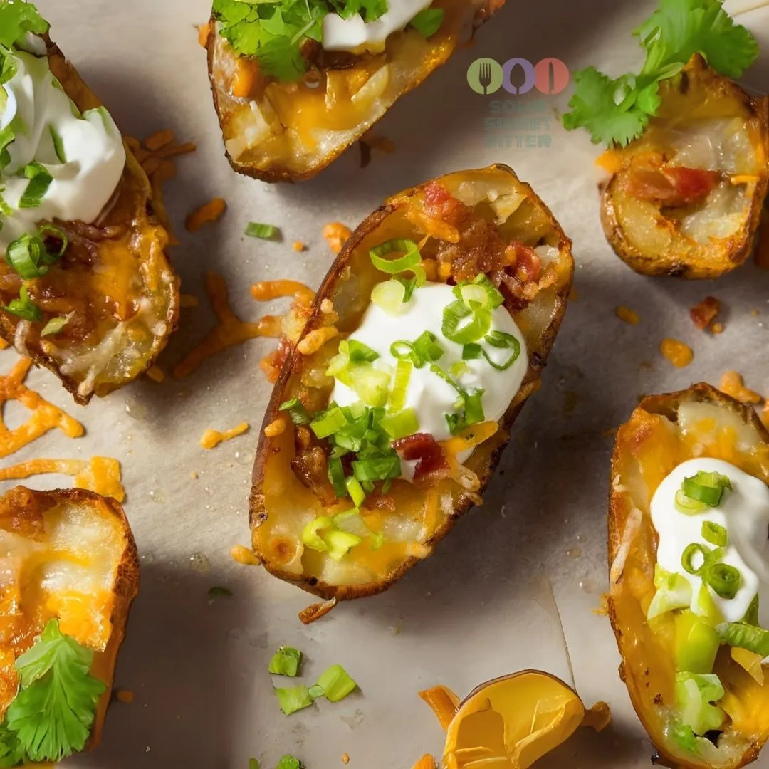 american traditional potato skins recipe america cuisine authentic culinary