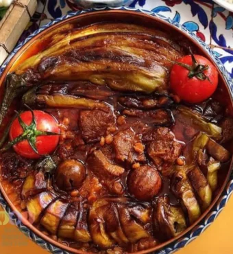 iranian traditional khoresh bademjan recipe traditional persian eggplant stew authentic iran cuisine culinary