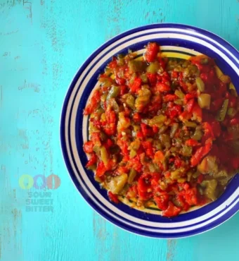 moroccan taktouka recipe traditional morocco tomato salad authentic moroccan cuisine culinary