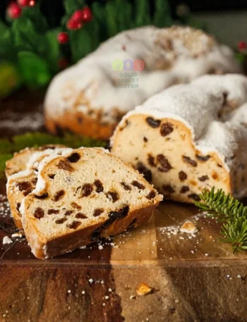traditional german stollen christmas recipe authentic germany cuisine culinary