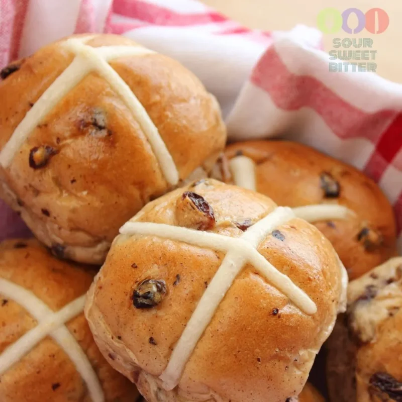 british traditional hot cross buns recipe