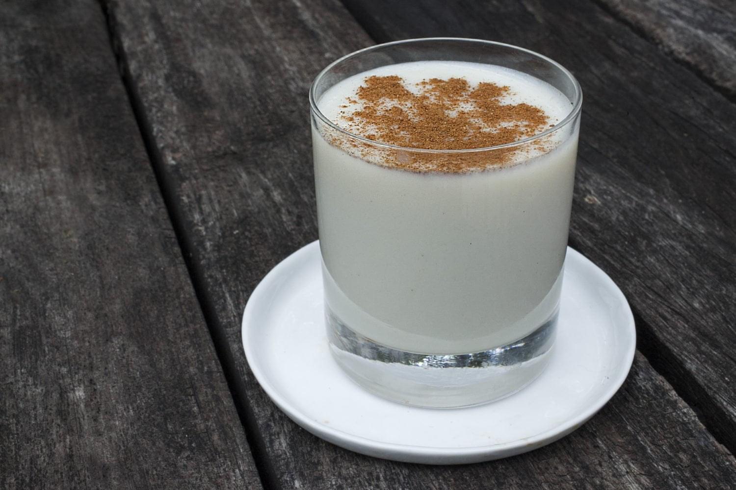 spain traditional leche merengada recipe original meringue milk recipe