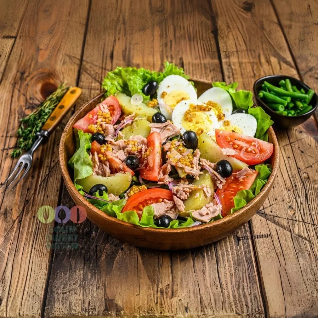 french traditonal salade niçoise recipe authentic france cuisine culinary french salad recipes