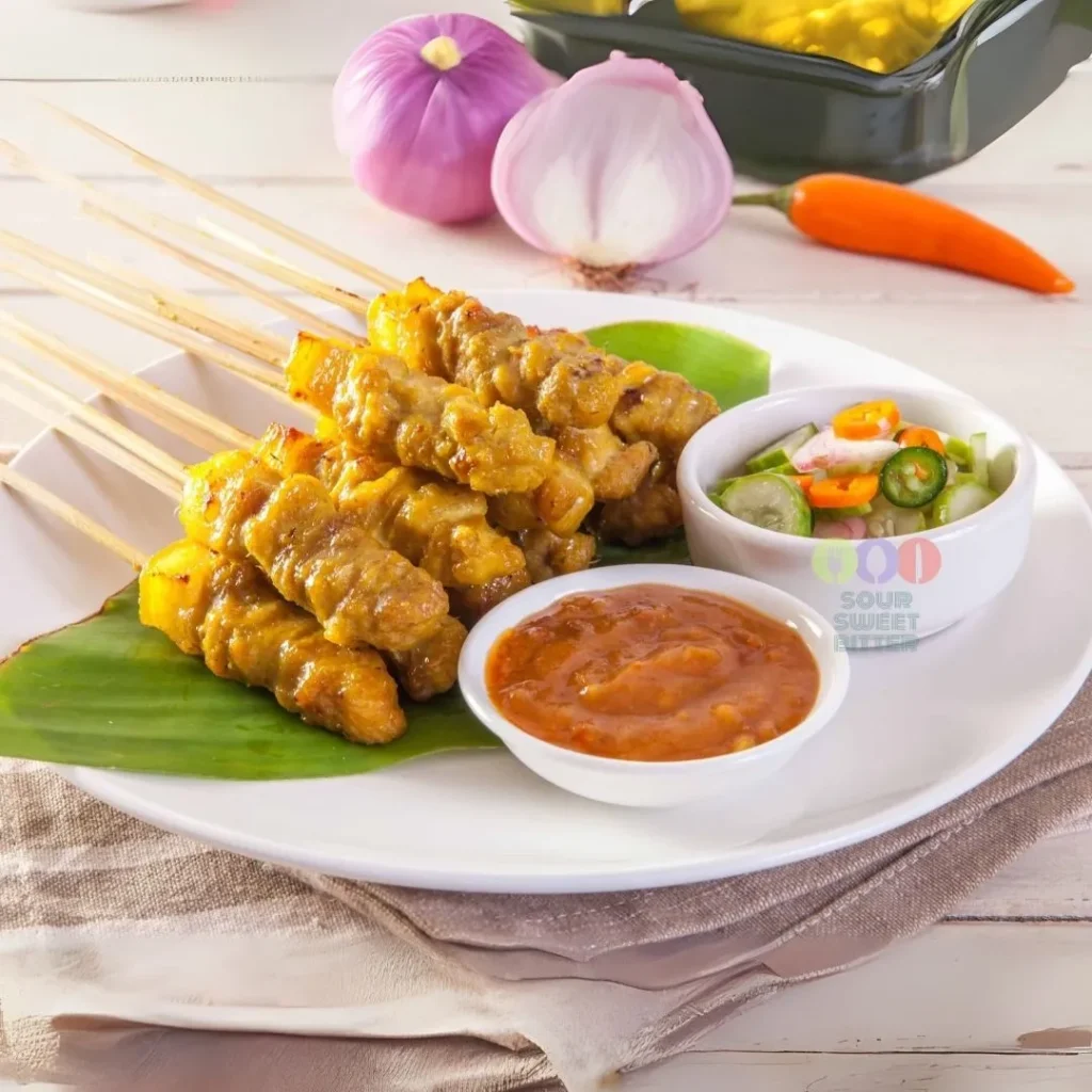 thai chicken satay traditional recipe authentic thailand cuisine culinary